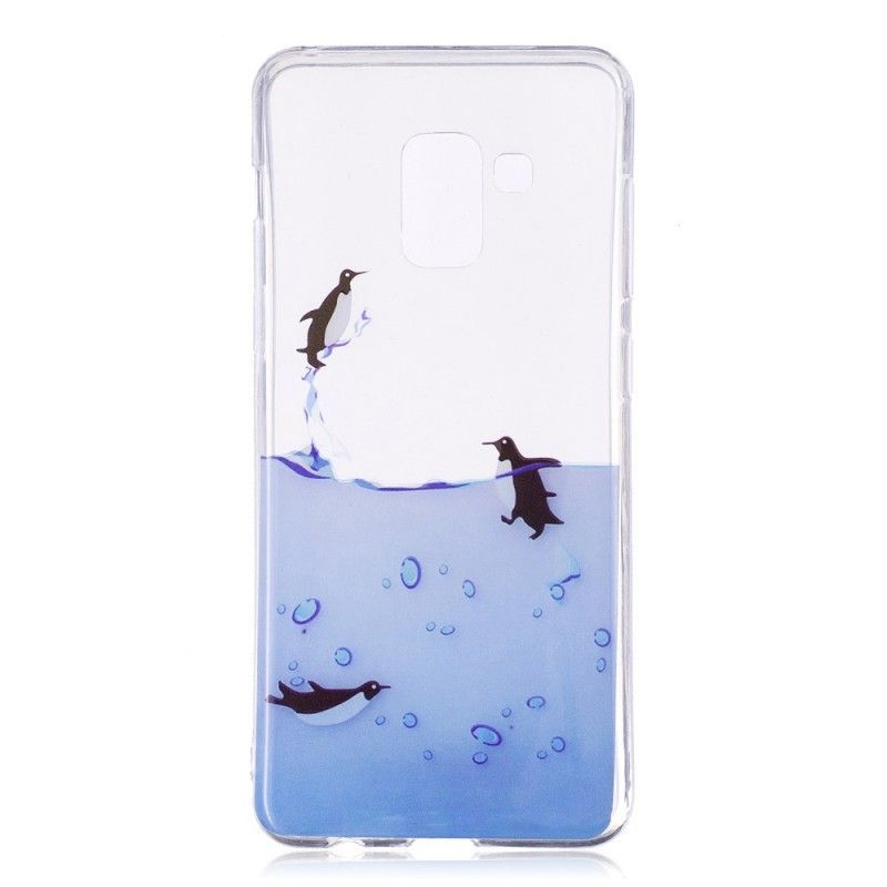 Kryt Samsung Galaxy A8 2018 Hra S Tučňákem