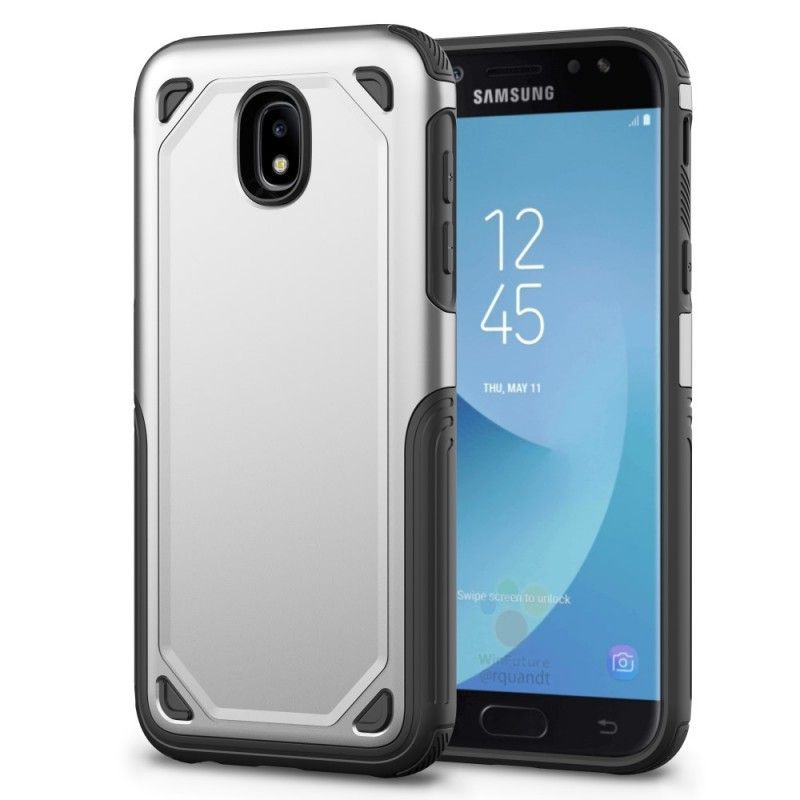 Kryt Samsung Galaxy J3 2017 Brnění S Kovovým Efektem