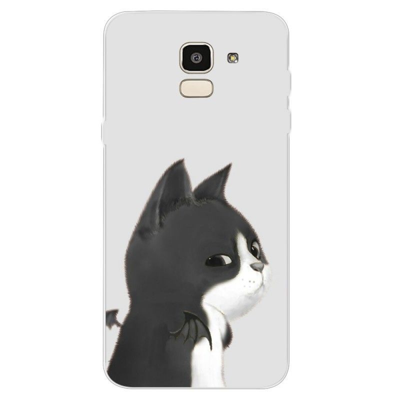 Kryt Samsung Galaxy J6 Čert Kočka