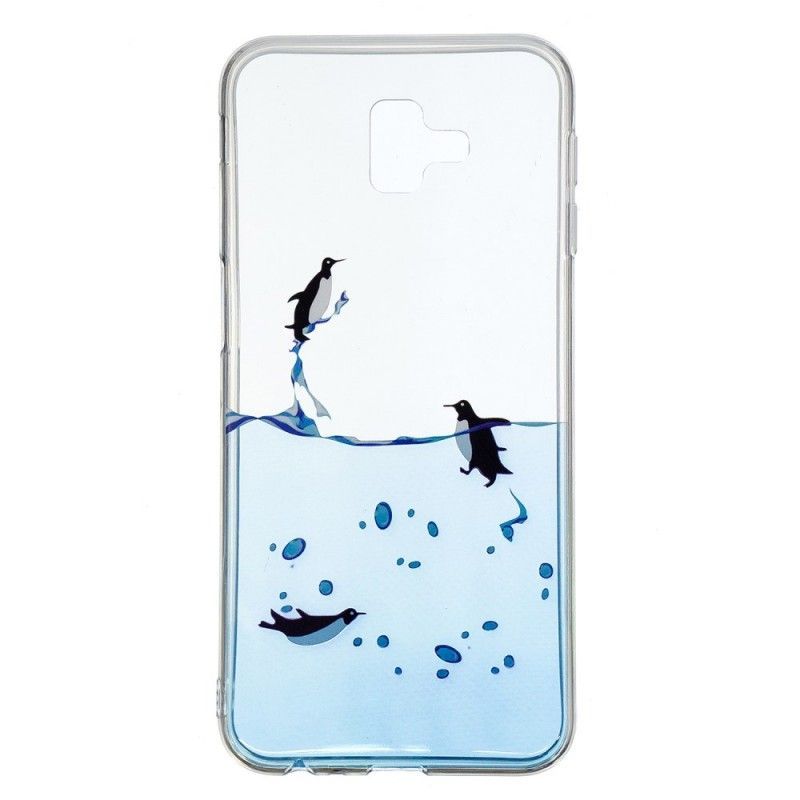 Kryt Samsung Galaxy J6 Plus Hra S Tučňákem