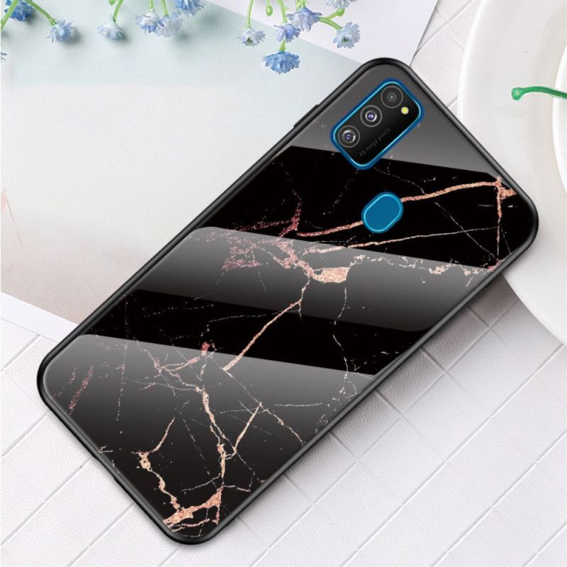 Kryt Samsung Galaxy M21 Prémiové Barevné Tvrzené Sklo