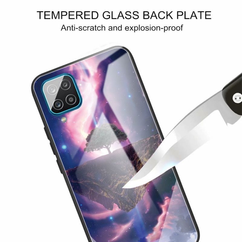 Kryt Samsung Galaxy M32 Světové Stromové Tvrzené Sklo