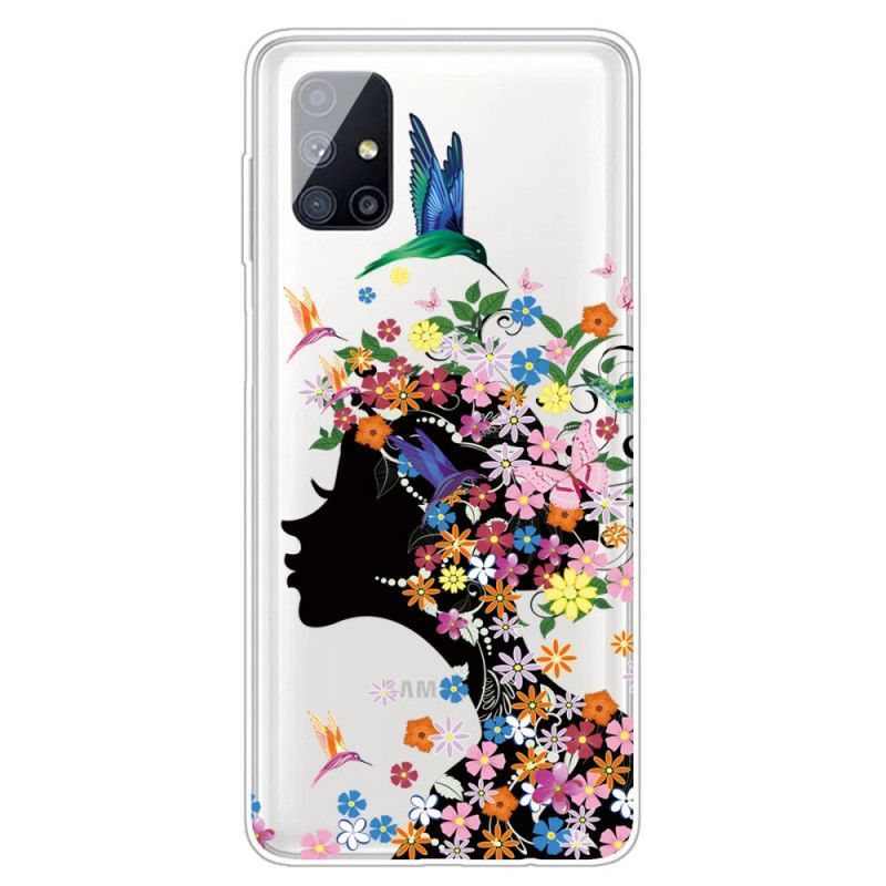 Kryt Samsung Galaxy M51 Pěkná Květinová Hlava