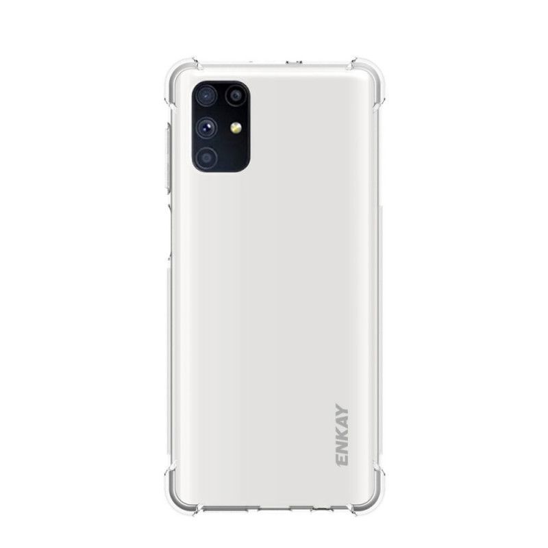 Kryt Samsung Galaxy M51 Transparentní Enkay