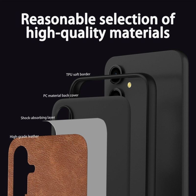 Kryt Samsung Galaxy M55 5g Styl Kůže
