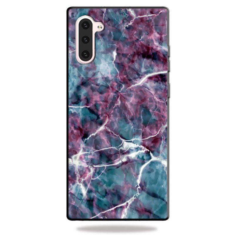 Kryt Samsung Galaxy Note 10 Fialový Mramor