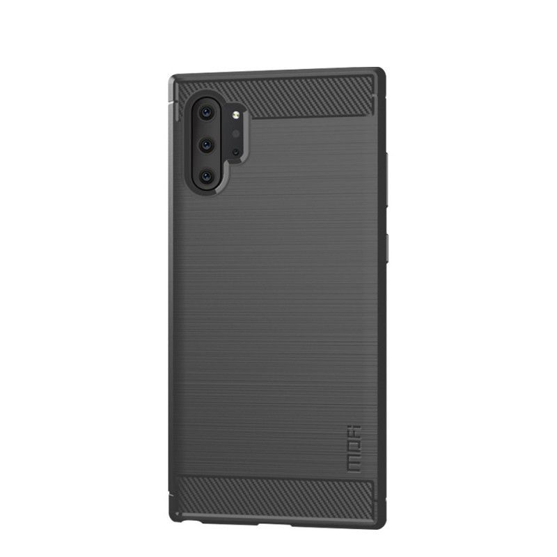 Kryt Samsung Galaxy Note 10 Plus Mofi Kartáčované Uhlíkové Vlákno