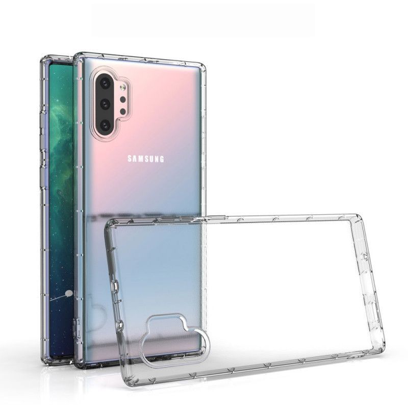 Kryt Samsung Galaxy Note 10 Plus Transparentní Zesílený