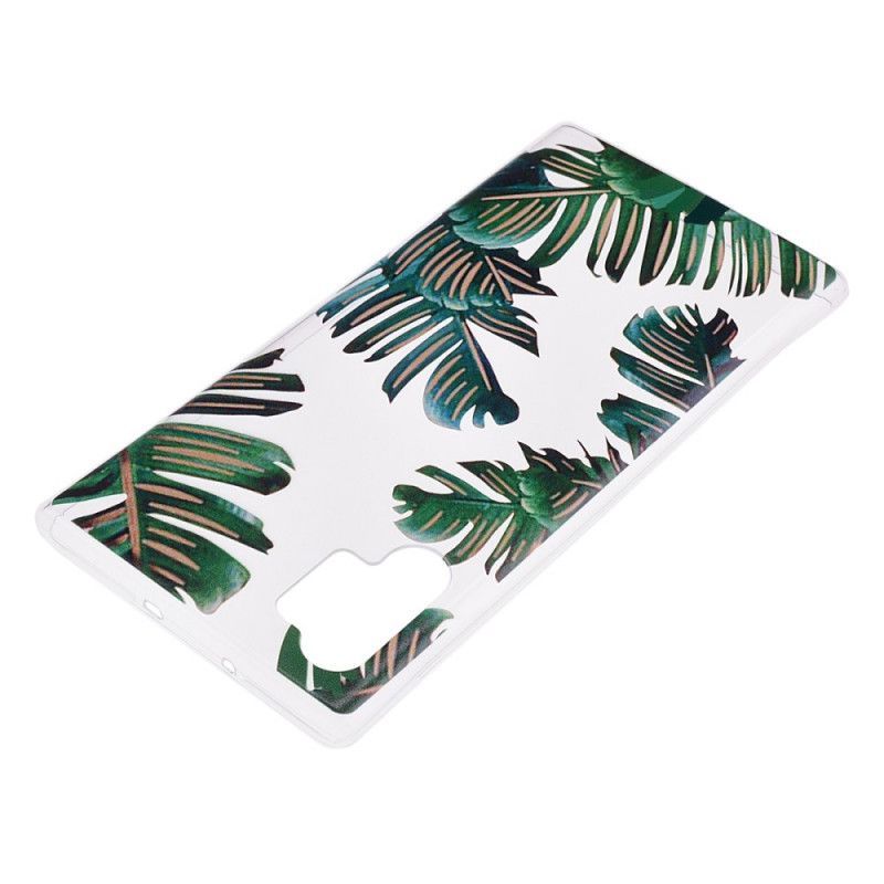 Kryt Samsung Galaxy Note 10 Plus Zelené Listy