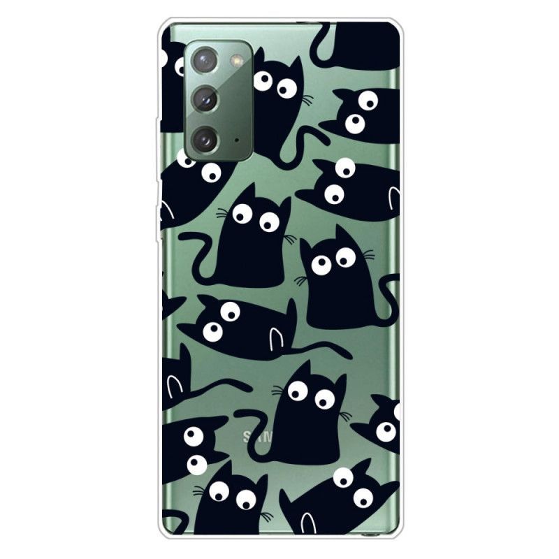 Kryt Samsung Galaxy Note 20 Černé Myši