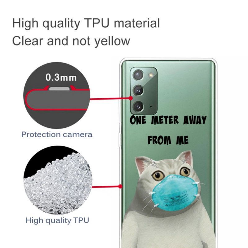 Kryt Samsung Galaxy Note 20 Nezapomeňte Si Masku