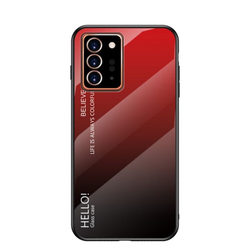 Kryt Samsung Galaxy Note 20 Ultra Ahoj Tvrzené Sklo