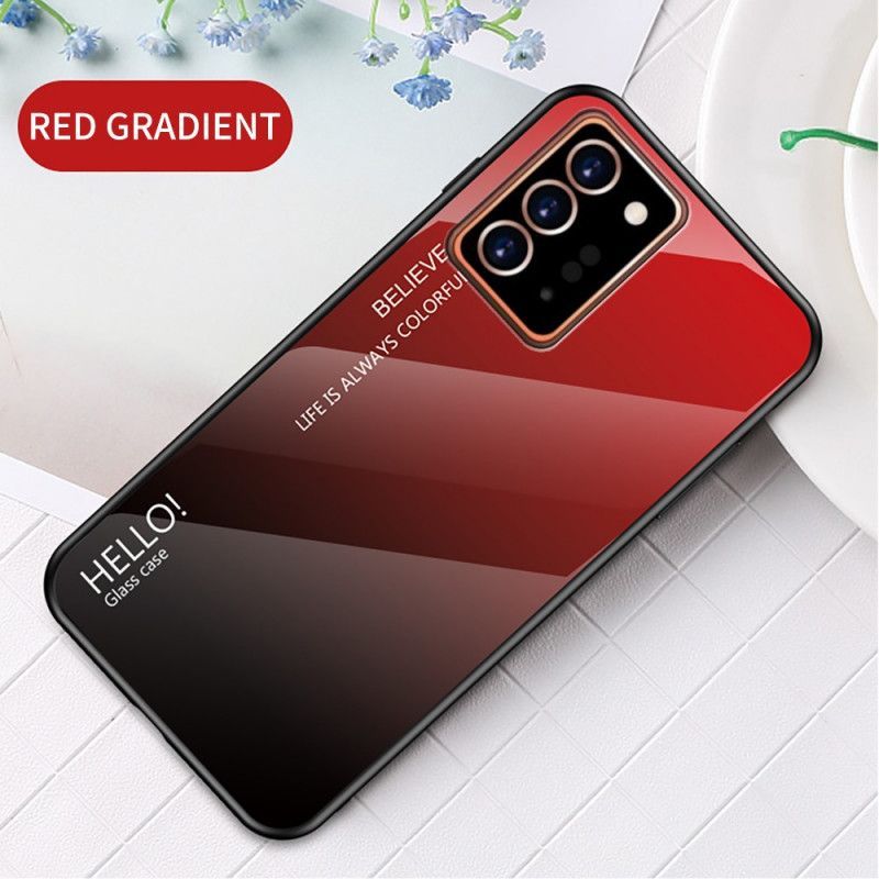 Kryt Samsung Galaxy Note 20 Ultra Ahoj Tvrzené Sklo