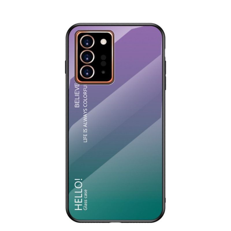 Kryt Samsung Galaxy Note 20 Ultra Ahoj Tvrzené Sklo