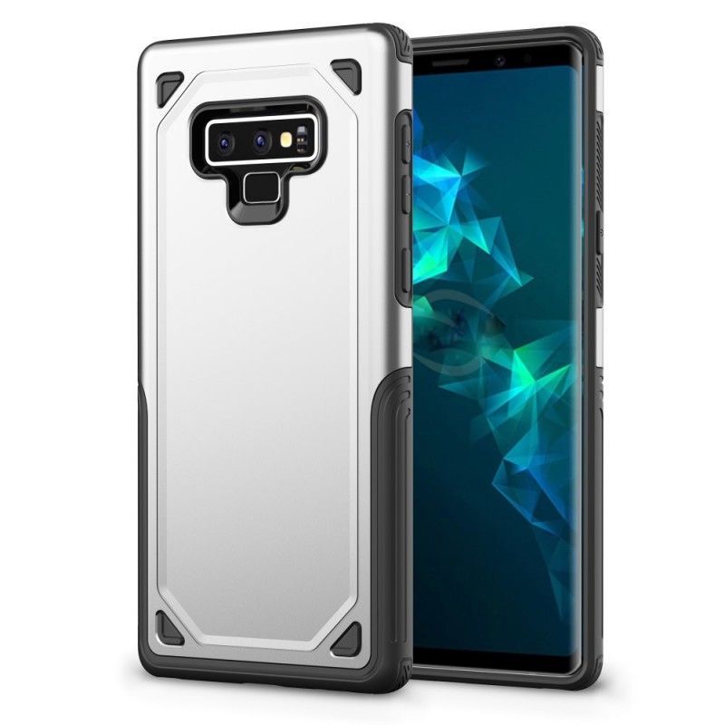Kryt Samsung Galaxy Note 9 Brnění S Kovovým Efektem