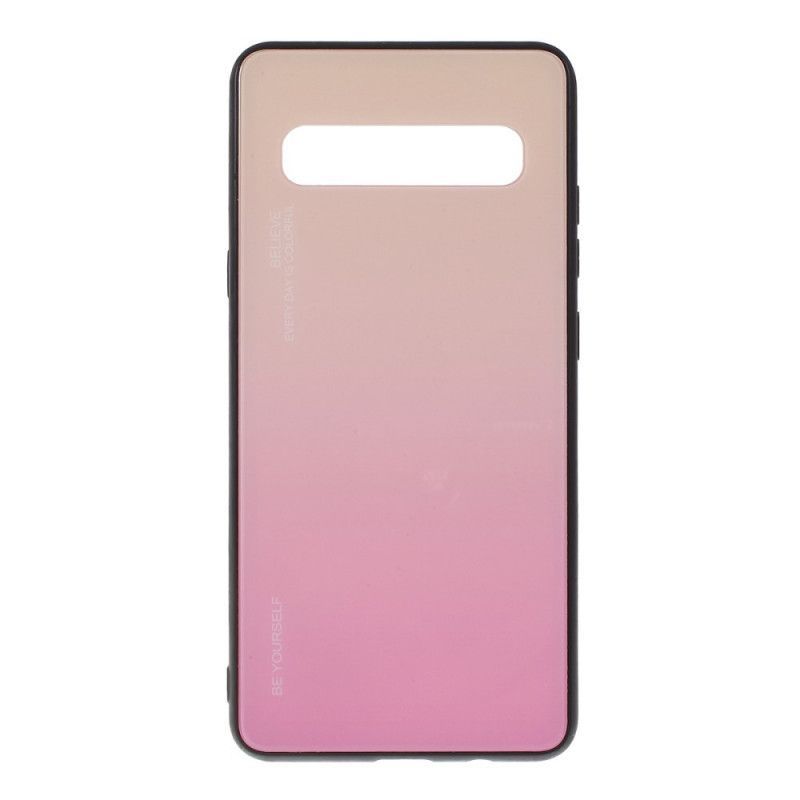 Kryt Samsung Galaxy S10 5g Tvrzené Sklo Buďte Sami Sebou
