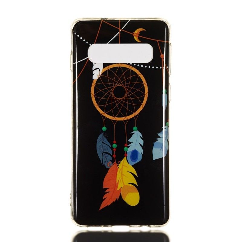 Kryt Samsung Galaxy S10 Jedinečný Fluorescenční Lapač Snů