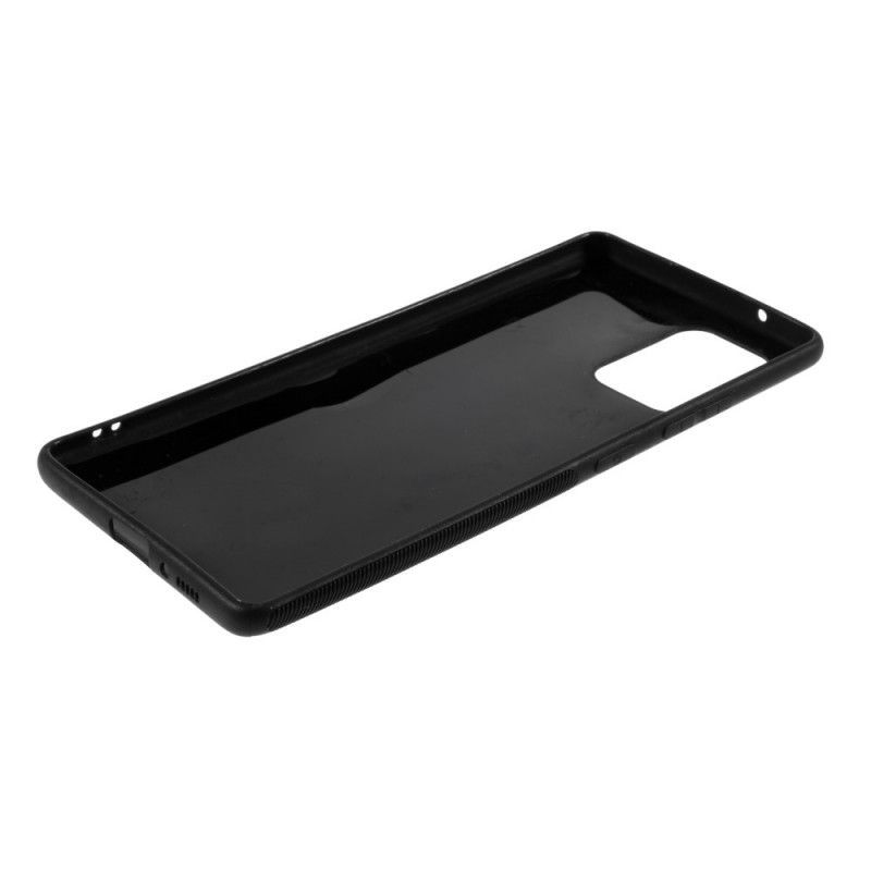Kryt Samsung Galaxy S10 Lite Jednoduché Uhlíkové Vlákno