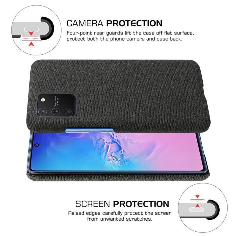 Kryt Samsung Galaxy S10 Lite Ksq Textura Tkaniny