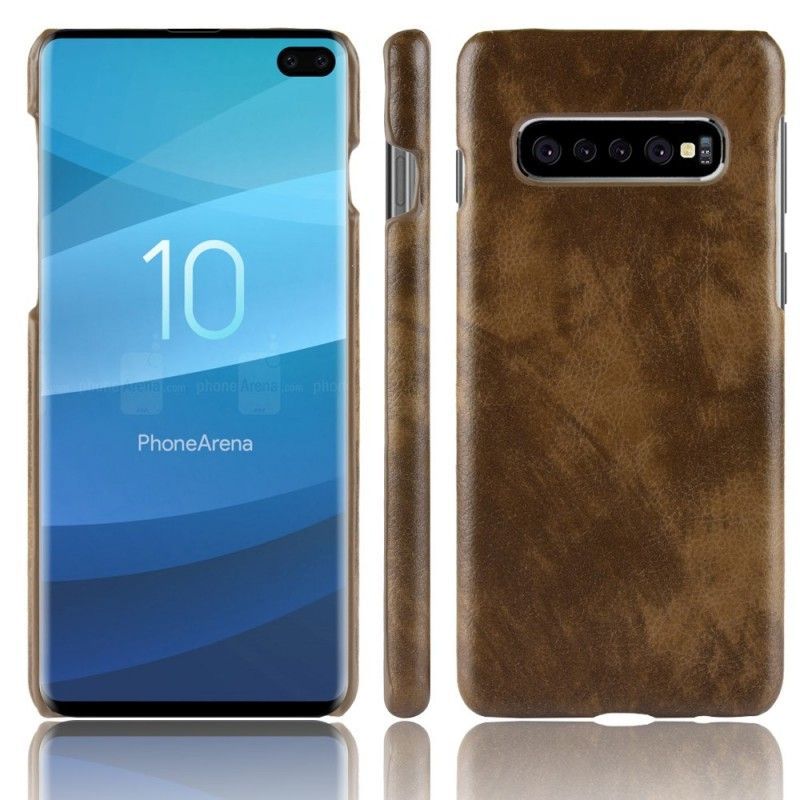 Kryt Samsung Galaxy S10 Plus Efekt Liči Kůže