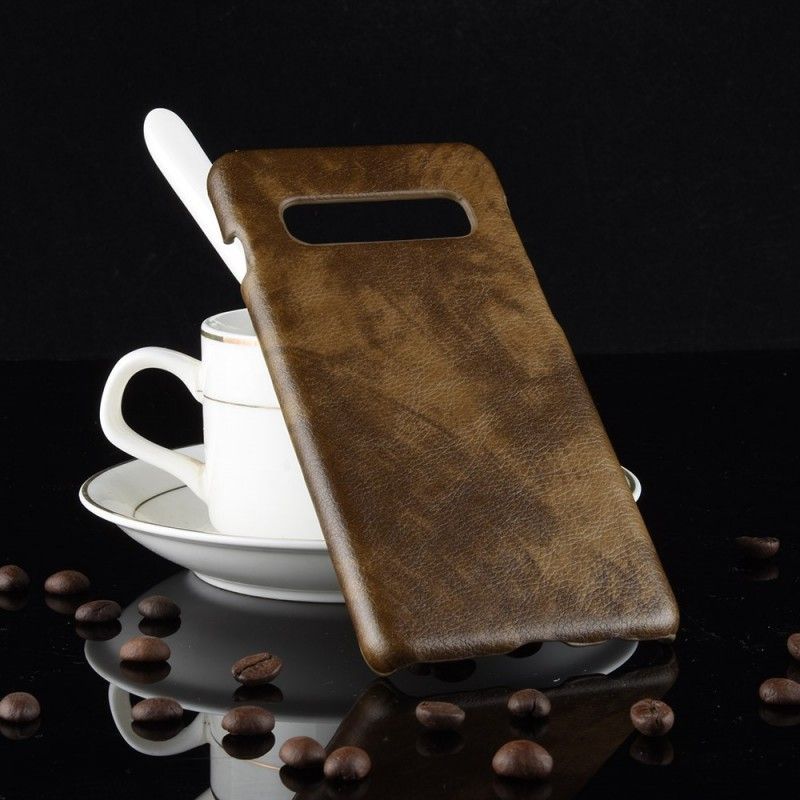 Kryt Samsung Galaxy S10 Plus Efekt Liči Kůže