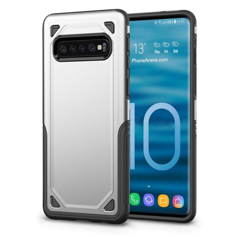 Kryt Samsung Galaxy S10 Plus Efekt Prémiového Kovu