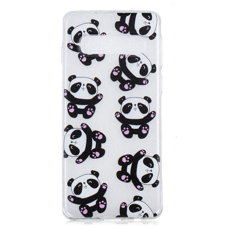 Kryt Samsung Galaxy S10 Průhledné Pandy Mají Fu
