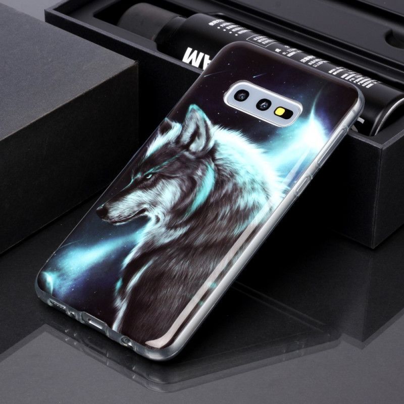 Kryt Samsung Galaxy S10e Červené Kočičí Oči