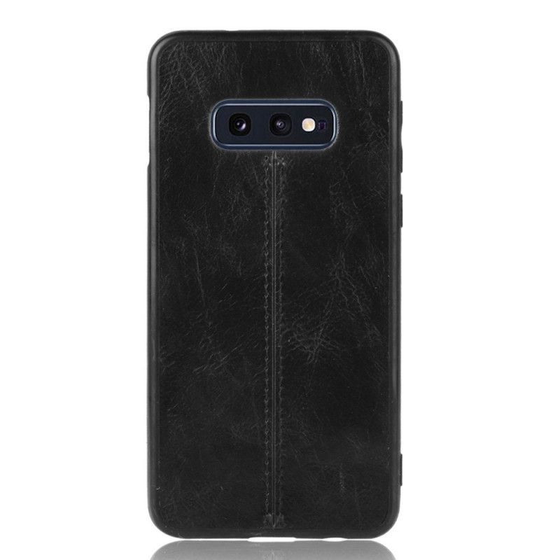 Kryt Samsung Galaxy S10e Efekt Kůže Ve Švu