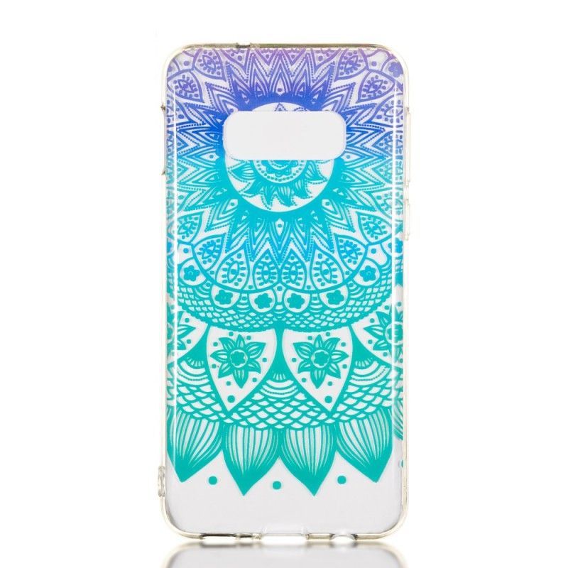 Kryt Samsung Galaxy S10e Průhledná Barevná Mandala