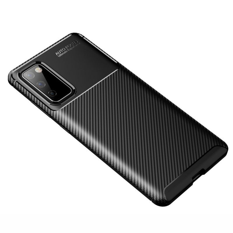 Kryt Samsung Galaxy S20 Fe Flexibilní Textura Uhlíkových Vláken