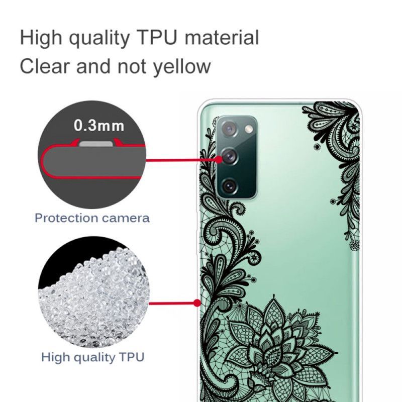 Kryt Samsung Galaxy S20 Fe Krásná Krajka