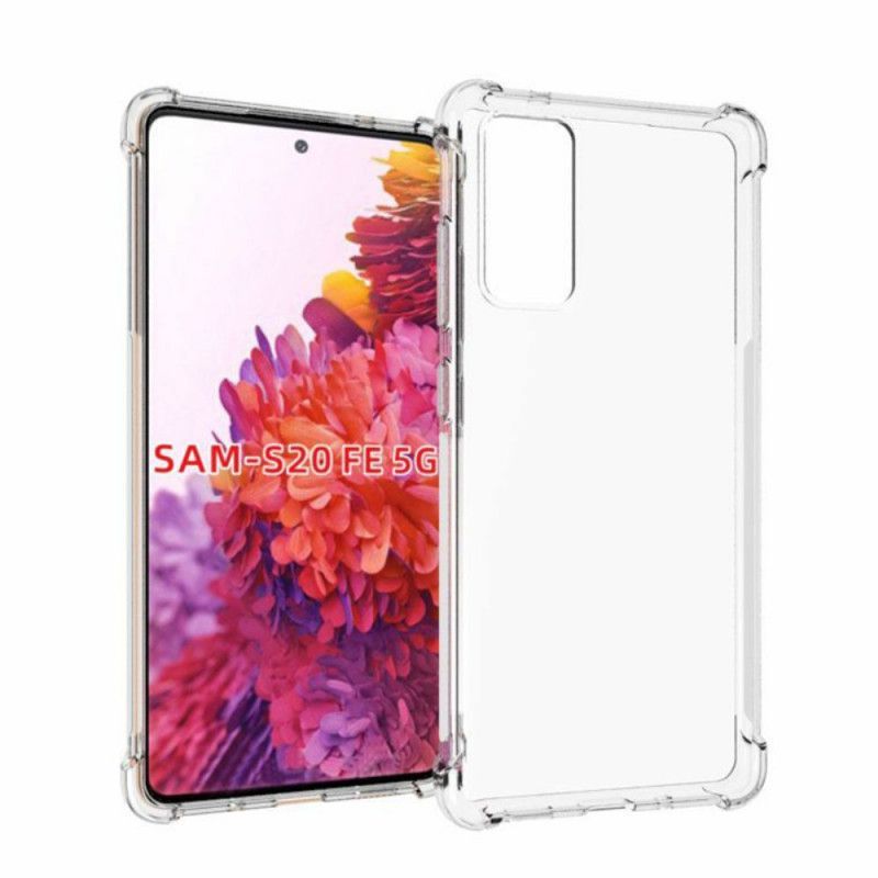 Kryt Samsung Galaxy S20 Fe Průhledné Zesílené Rohy