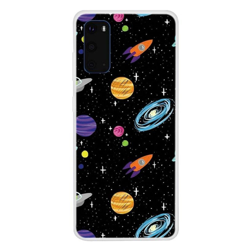 Kryt Samsung Galaxy S20 Planeta Galaxie