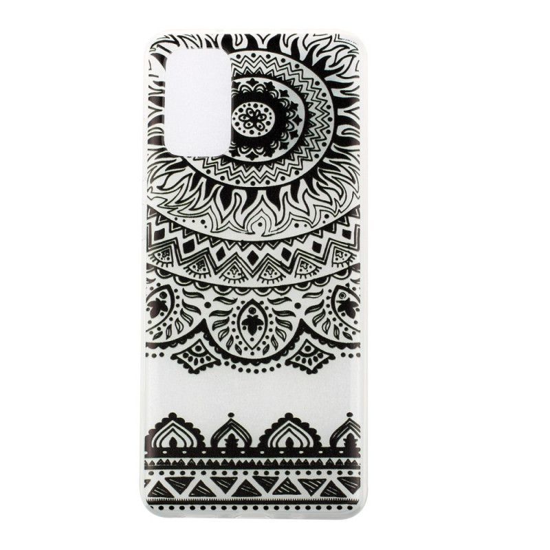 Kryt Samsung Galaxy S20 Průhledná Květinová Mandala