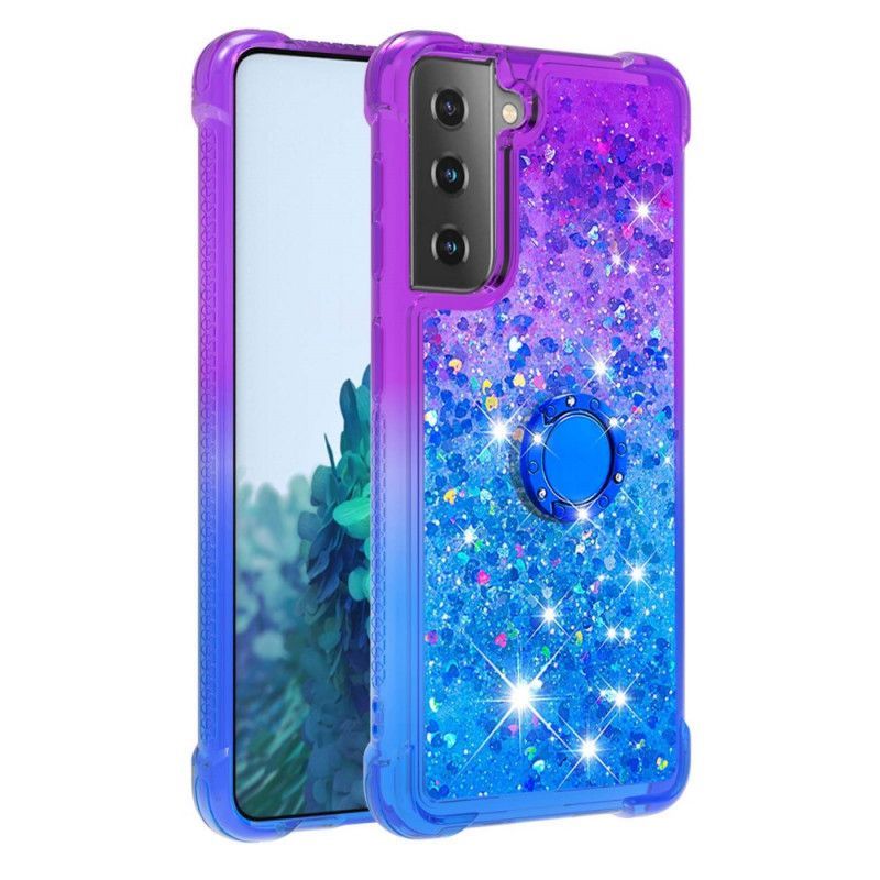 Kryt Samsung Galaxy S21 5g Flitrový Stojánek
