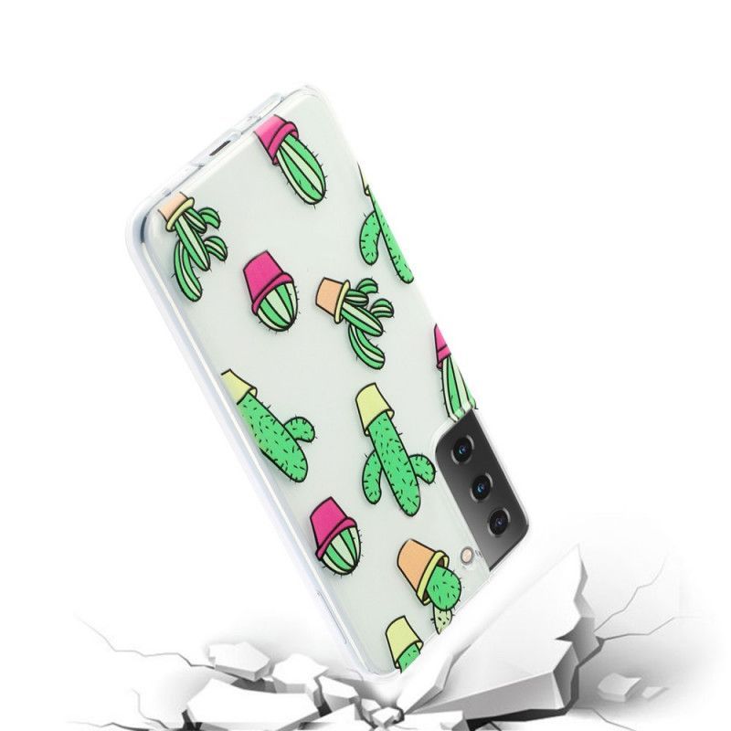 Kryt Samsung Galaxy S21 5g Mini Kaktusy