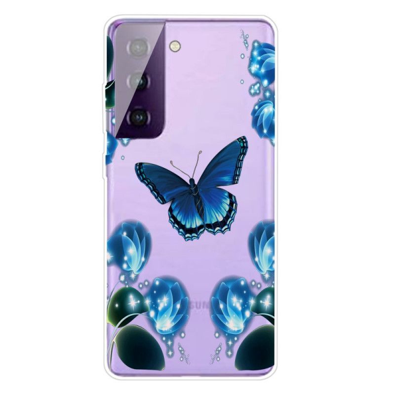 Kryt Samsung Galaxy S21 5g Motýli Motýli