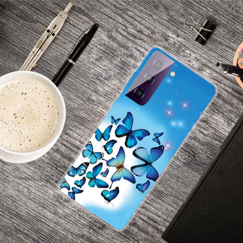 Kryt Samsung Galaxy S21 Plus 5g Motýli Motýli