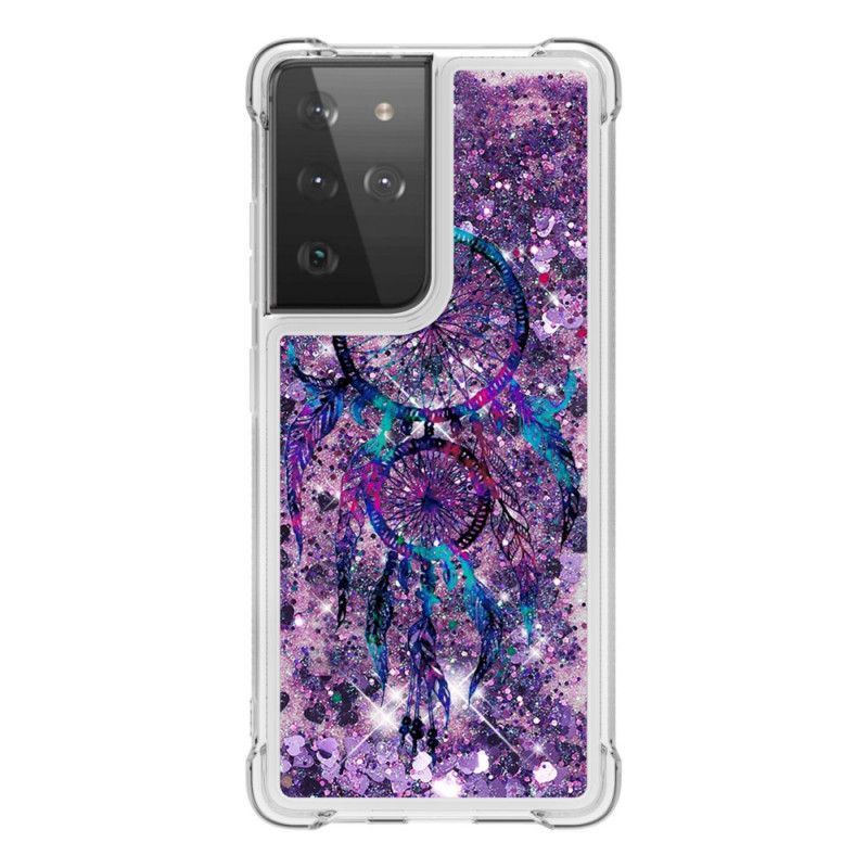 Kryt Samsung Galaxy S21 Ultra 5g Třpytivý Lapač Snů