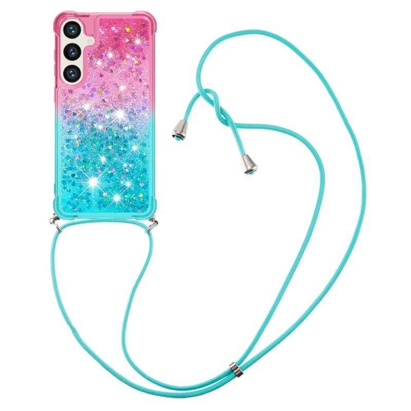 Kryt Samsung Galaxy S24 5g Flitrový Přechodový Kabel