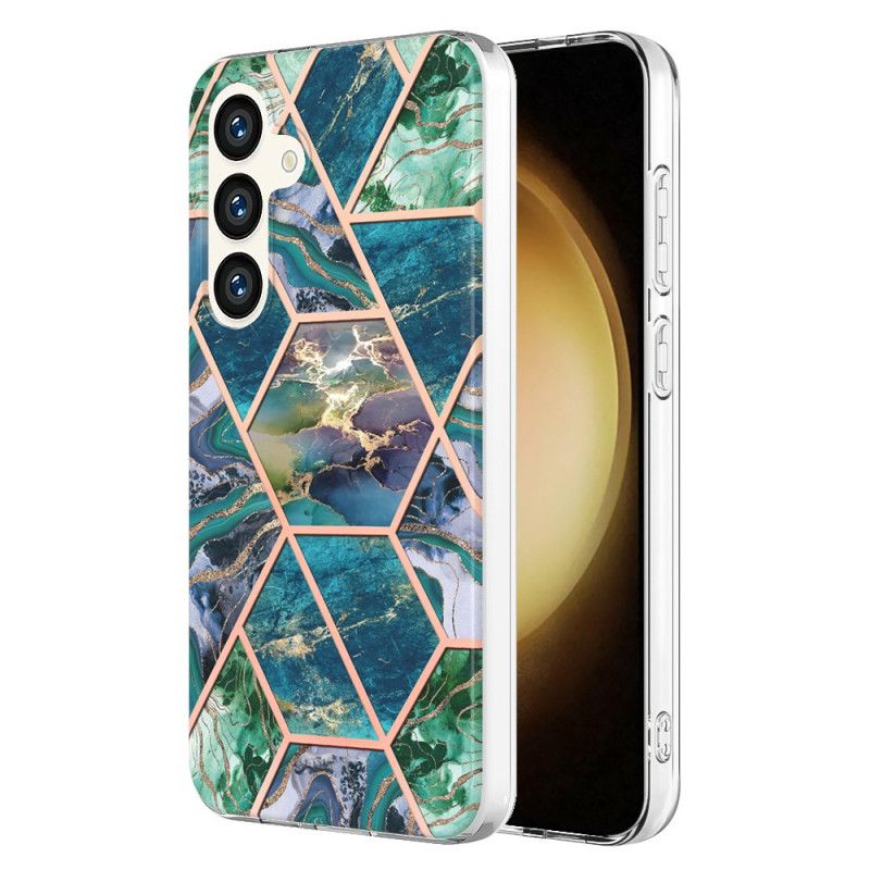 Kryt Samsung Galaxy S24 5g Kryty Na Mobil Geometrický Mramor