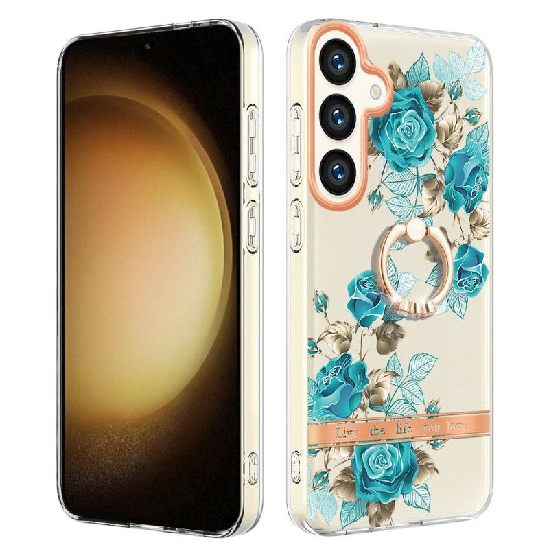 Kryt Samsung Galaxy S24 Plus 5g Držák Na Květinový Prsten