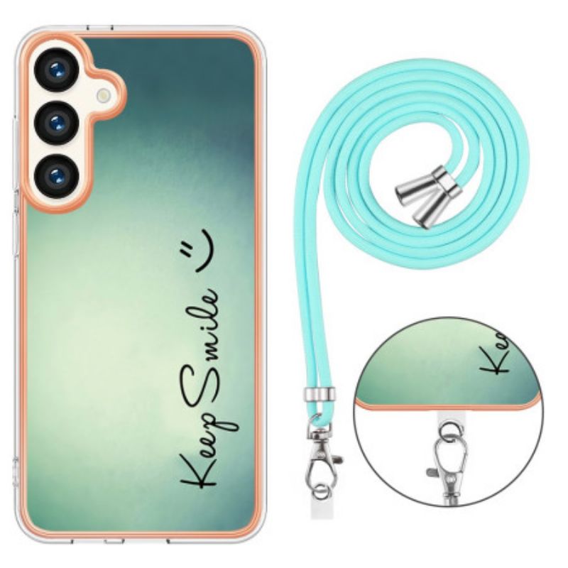 Kryt Samsung Galaxy S24 Plus 5g Keep Smile Cordon