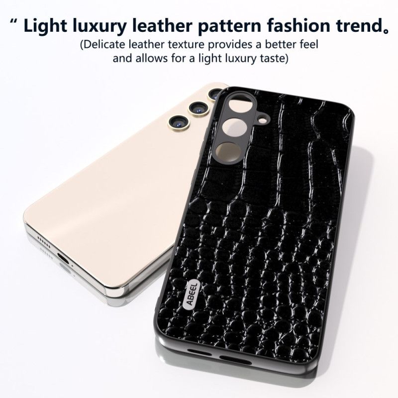 Kryt Samsung Galaxy S24 Plus 5g Série Krokodýlových Textur Abeel
