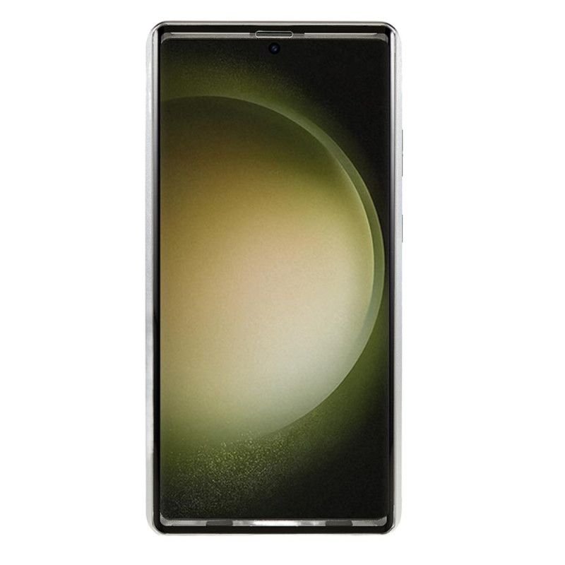 Kryt Samsung Galaxy S24 Ultra 5g Magnetické Tvrzené Sklo A Dvojitá Ochrana