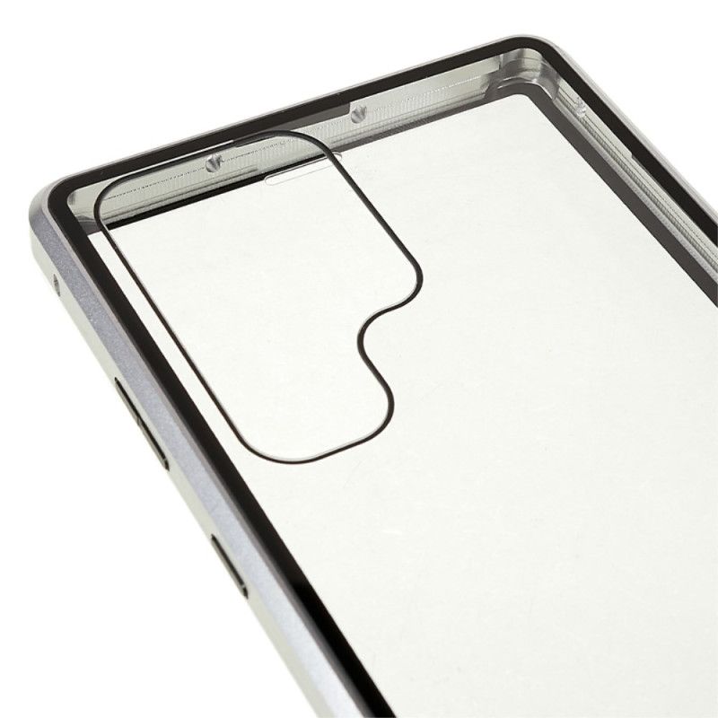 Kryt Samsung Galaxy S24 Ultra 5g Magnetické Tvrzené Sklo A Dvojitá Ochrana