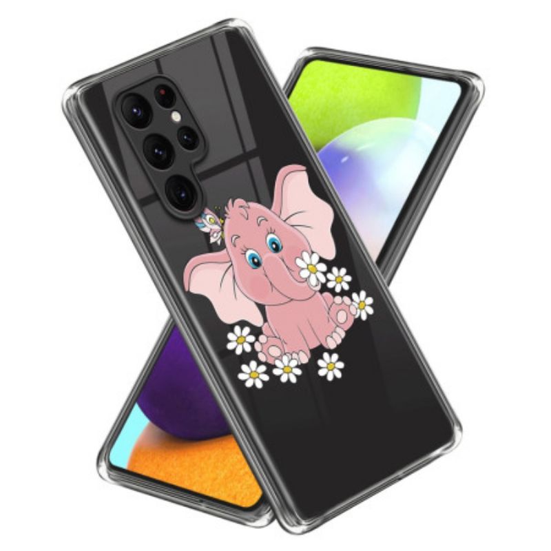 Kryt Samsung Galaxy S24 Ultra 5g Růžový Slon