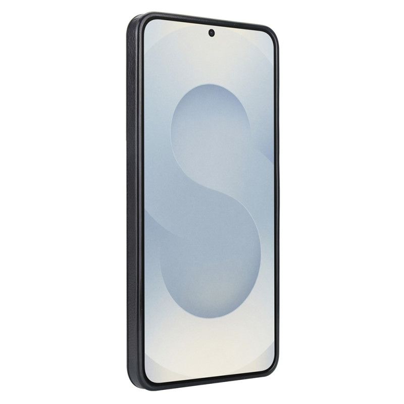 Kryt Samsung Galaxy S25 5g Edge Kožený Efekt S Kartou Držák