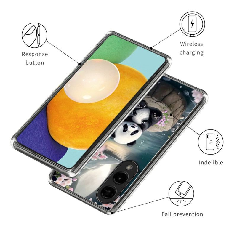 Kryt Samsung Galaxy S25 5g Edge Kryty Na Mobil Roztomilá Panda